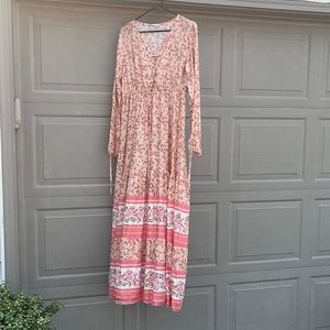 Maxi boho dress
